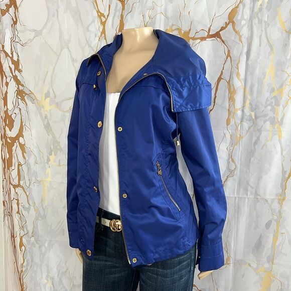 Michael Kors, royal blue windbreaker jacket - Picture 4 of 7